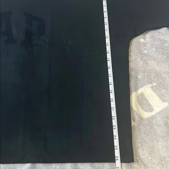 YZY GAP 78 CROP DOVE  N258 BLACK
 ( OVERSIZED ) - Picture 10 of 14